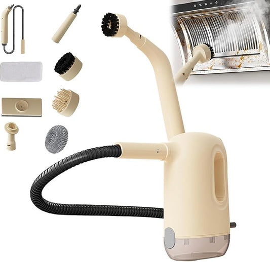 Household High-Temperature High-Pressure Steam Cleaner, 1200W Portable Handheld Steamer for Cleaning, Portable Air Conditioner Kitchen Hood Car Steam Clean Machine Floor Home Cleaning (1PC)